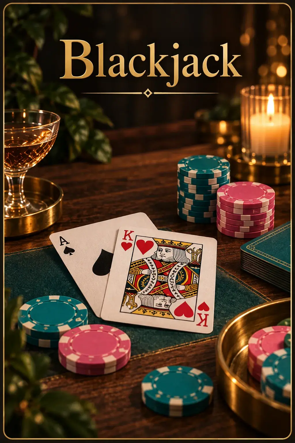 Blackjack game artwork