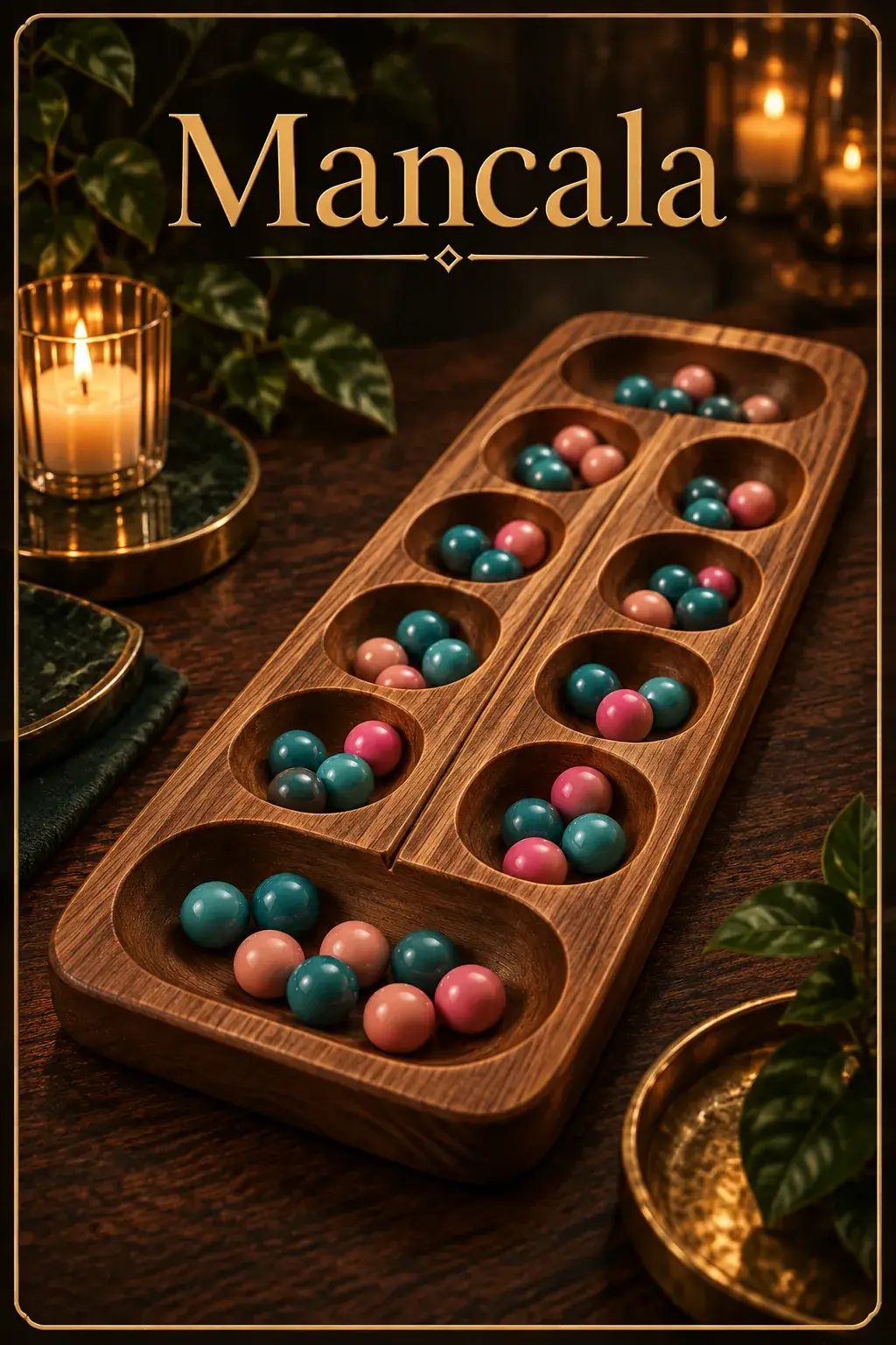 Mancala game artwork